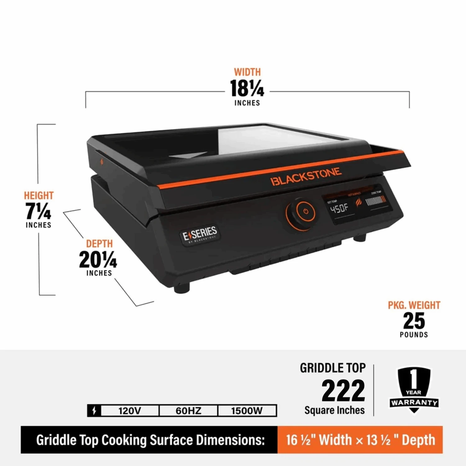 17" Electric Tabletop Griddle - Image 3