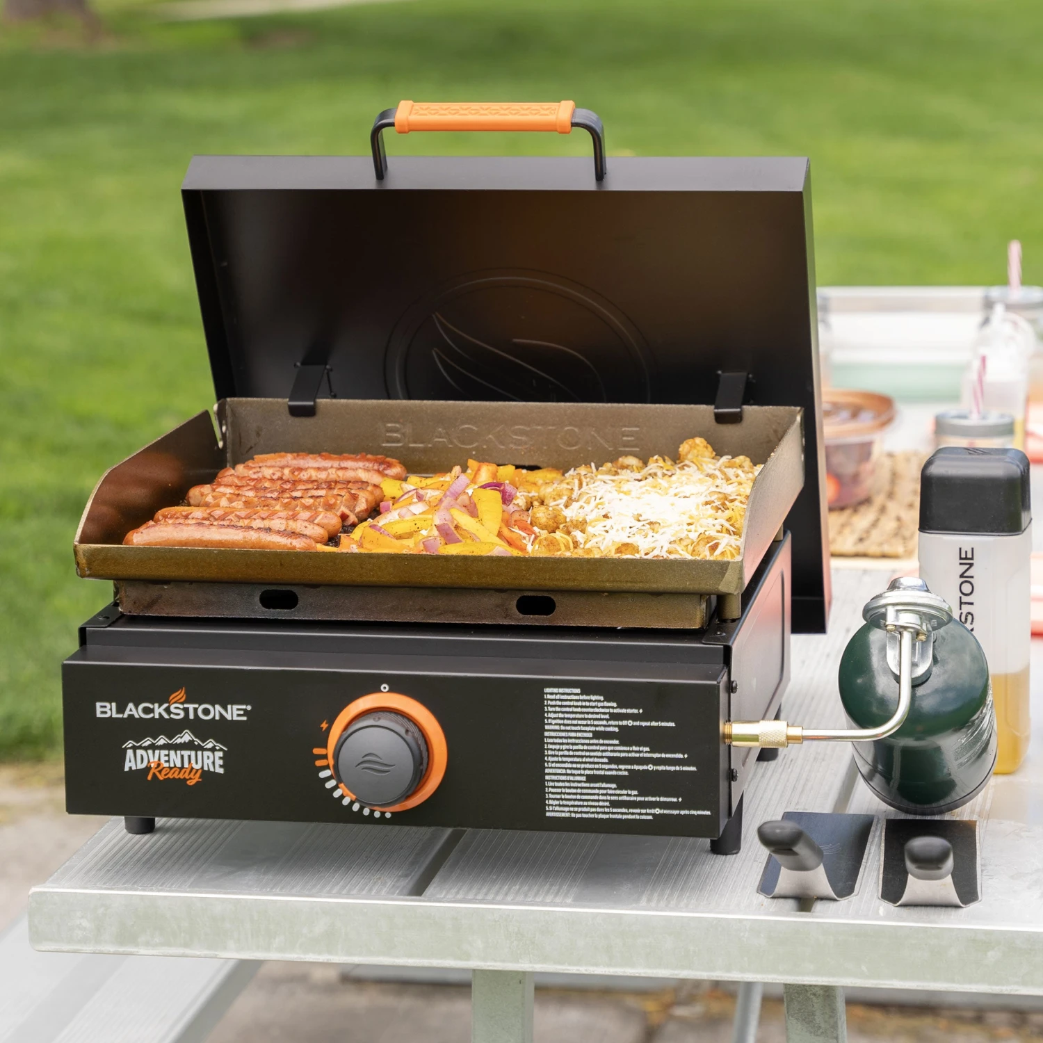 17" Griddle W/Hard Cover And Carry Bag - Image 3