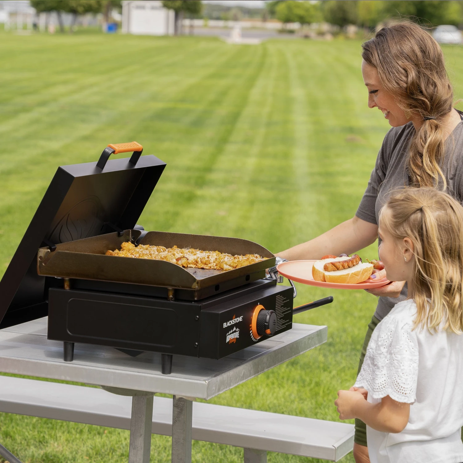 17" Griddle W/Hard Cover And Carry Bag - Image 5