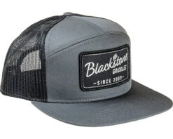 3027 RETRO PATCH 7 PANEL HAT-CHARCOAL
