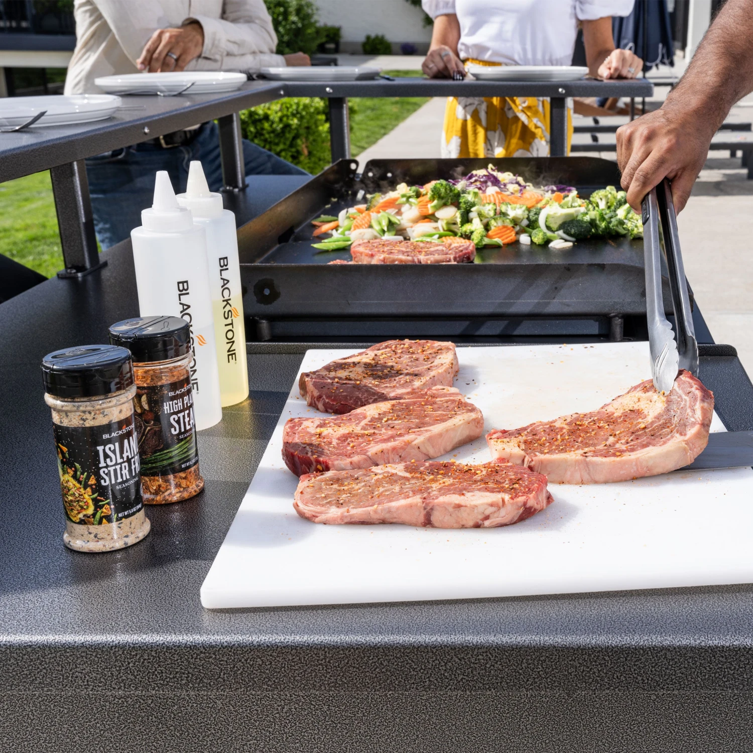 5 Person Chef's Table W/ 36" Griddle - Image 5