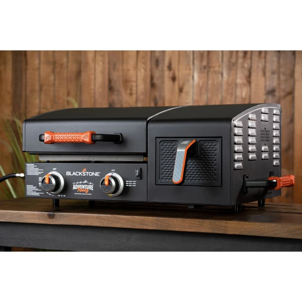 Blackstone 17" Adventure Ready Propane Gas Griddle With Electric Air Fryer - Image 5