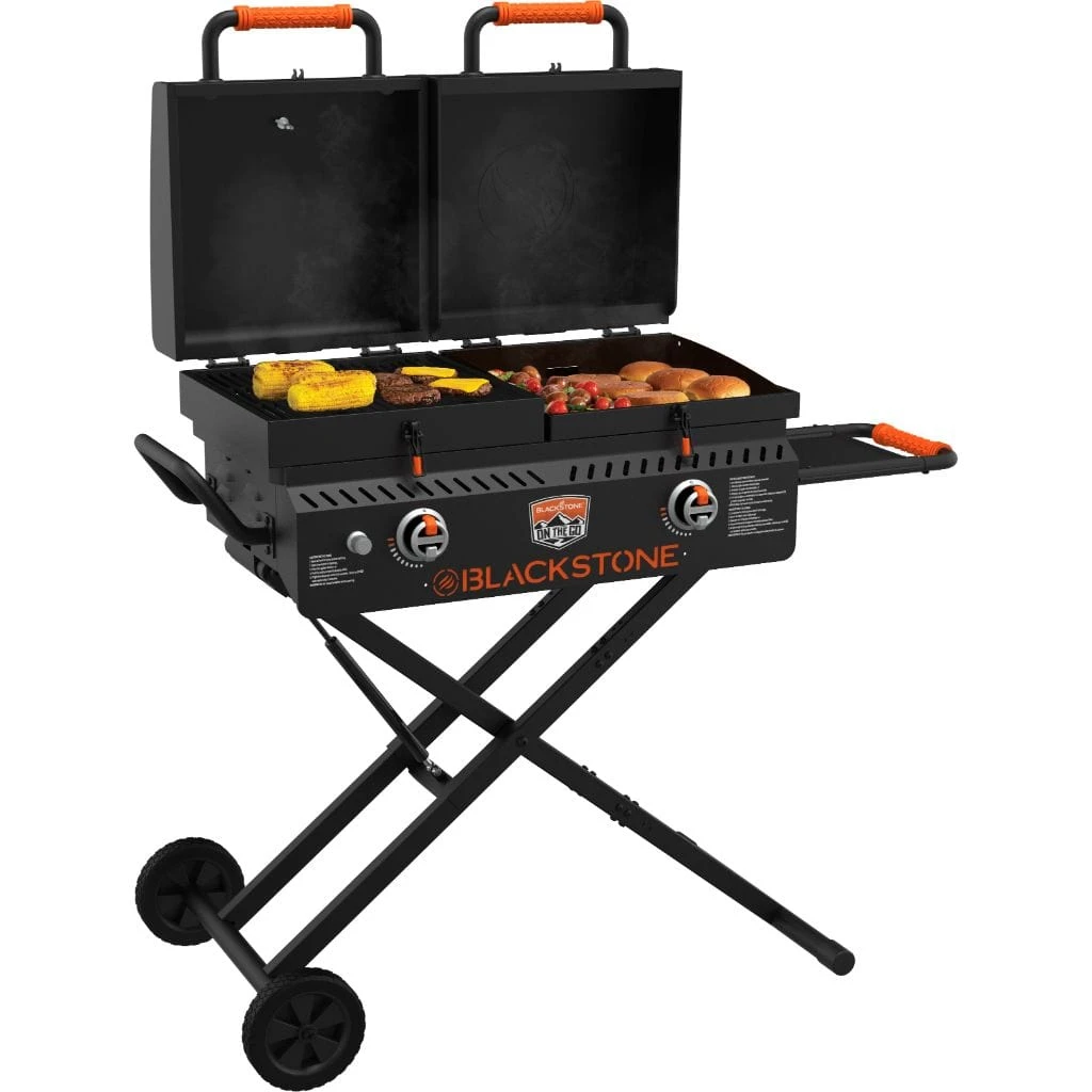 Blackstone 17" On The Go 3-IN-1 Propane Gas Tailgater Griddle / Grill Box And Burner
