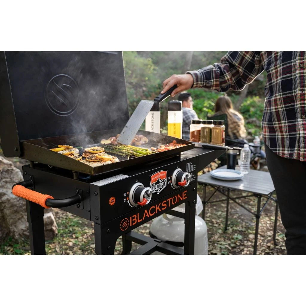 Blackstone 22" On The Go Propane Gas Cart Griddle With Hood - Image 8