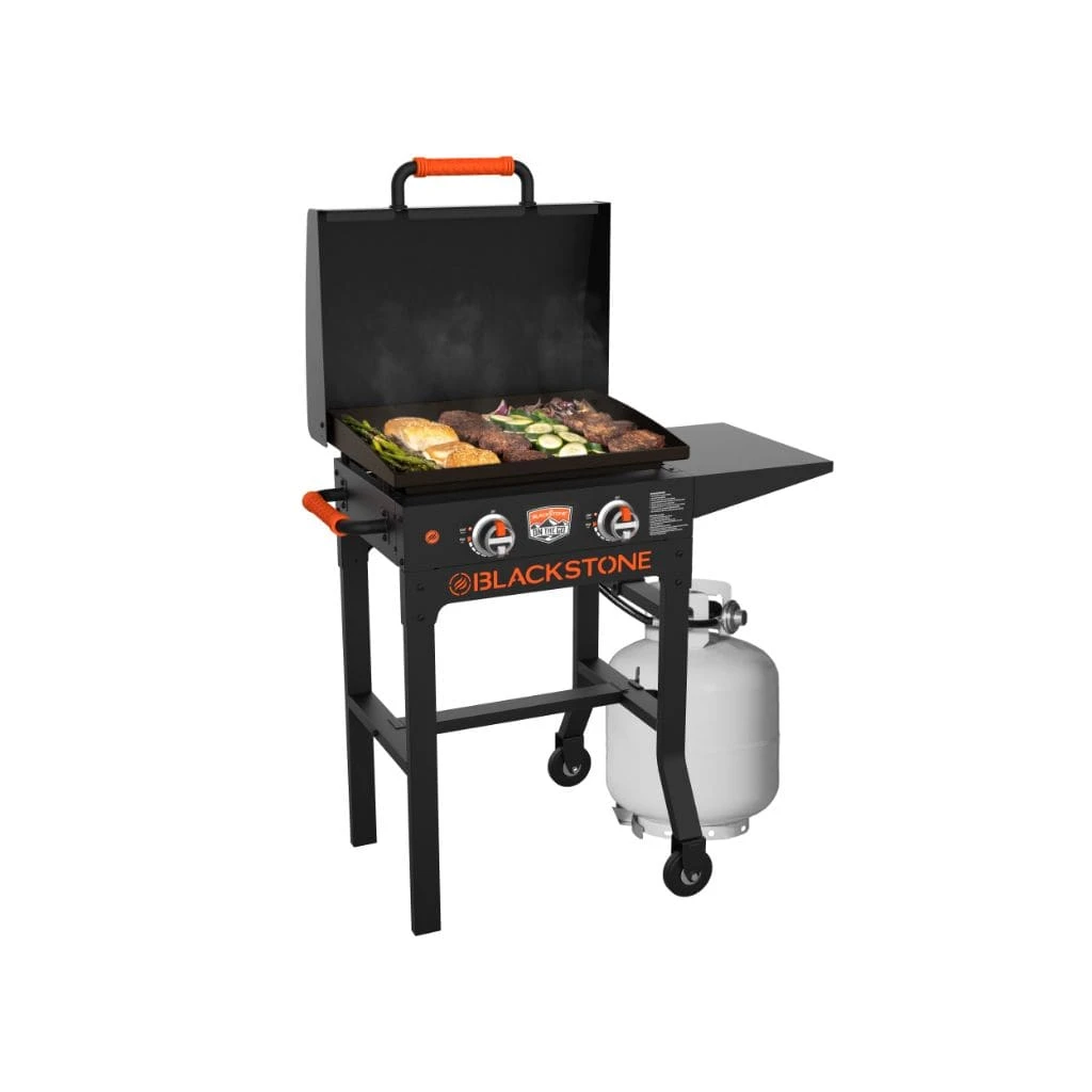 Blackstone 22" On The Go Propane Gas Cart Griddle With Hood