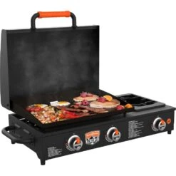 Blackstone 22" On The Go Tabletop Propane Gas Griddle With Side Burner