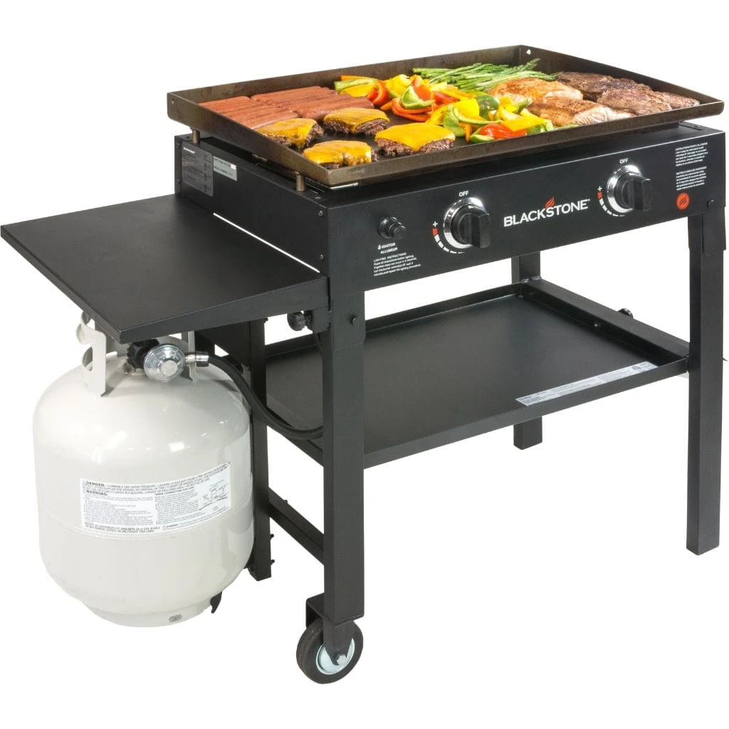 Blackstone 28" 2-Burner Propane Gas Griddle Cooking Station - Image 3