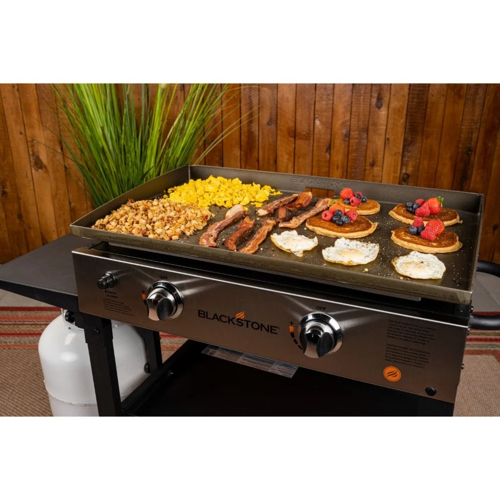 Blackstone 28" 2-Burner Propane Gas Griddle Cooking Station - Image 7