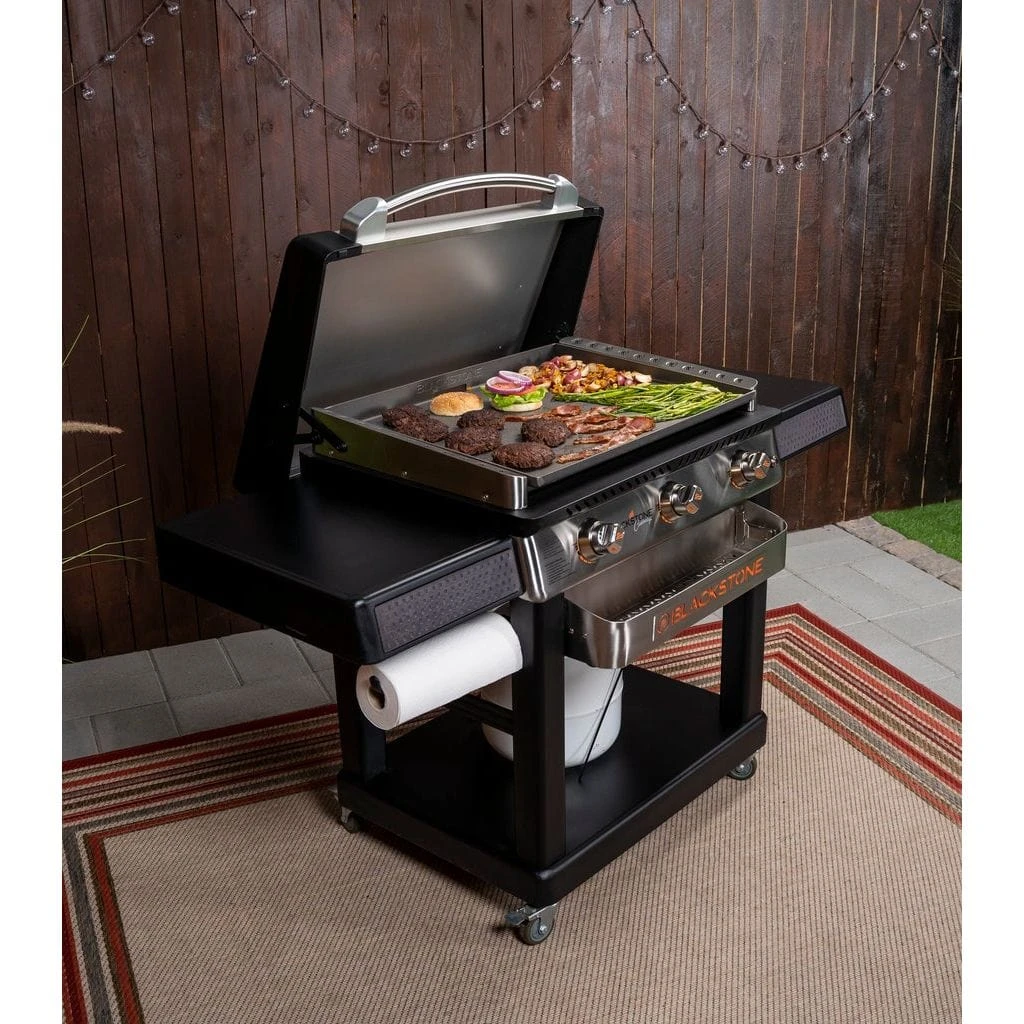Blackstone 28" Culinary Pro Propane Gas Griddle Cooking Station - Image 6