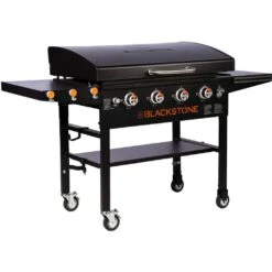 Blackstone 36" 4-Burner Propane Gas Griddle Cooking Station With Hood