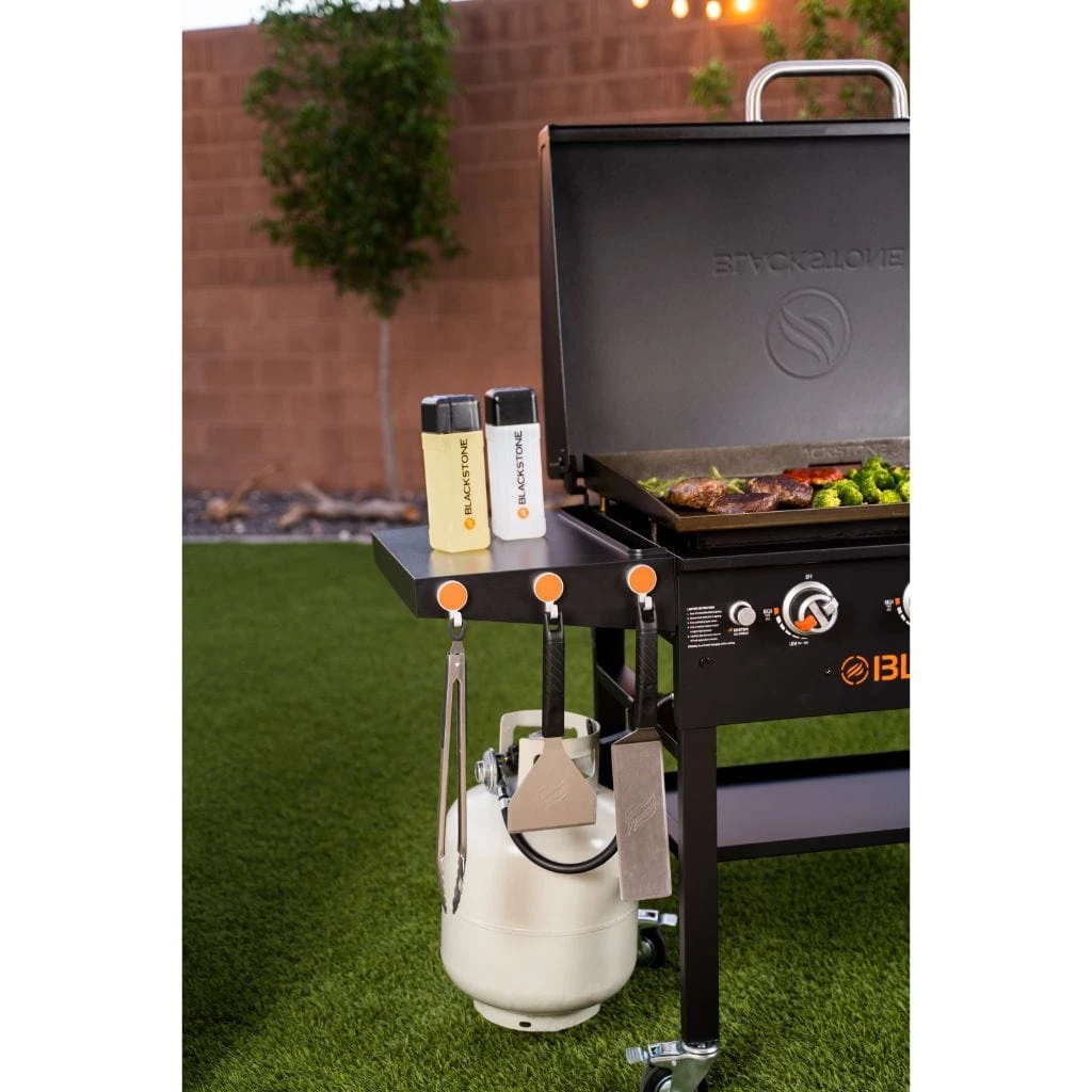 Blackstone 36" 4-Burner Propane Gas Griddle Cooking Station With Hood - Image 9