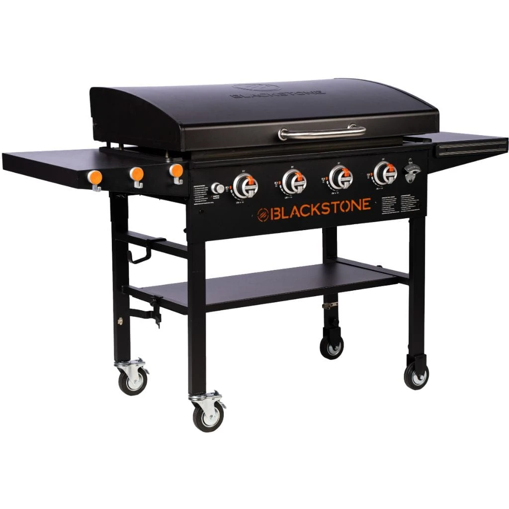Blackstone 36" 4-Burner Propane Gas Griddle Cooking Station With Hood
