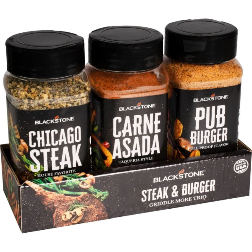 Blackstone Griddle More Trio - Steak And Burger Seasoning