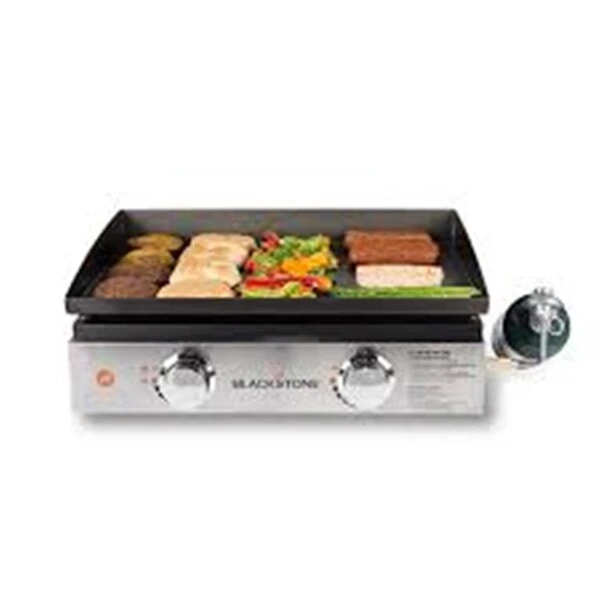Blackstone 22 In. Tabletop Griddle With Stainless Steel Front Plate