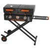 Blackstone Tailgater Grill And Griddle, 60,000 Btu, 2Burner, 534 Sqin Primary Cooking Surface