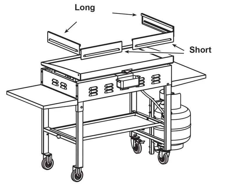 BLACKSTONE 36" WIND SCREEN - Image 3