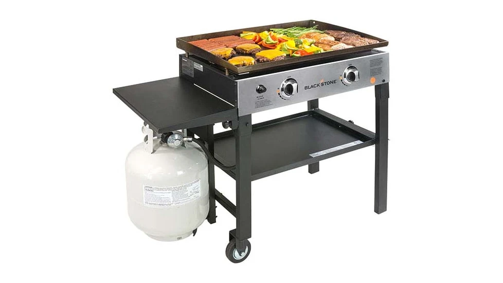 Blackstone Original Stainless Steel Front Panel Griddle Cooking Station