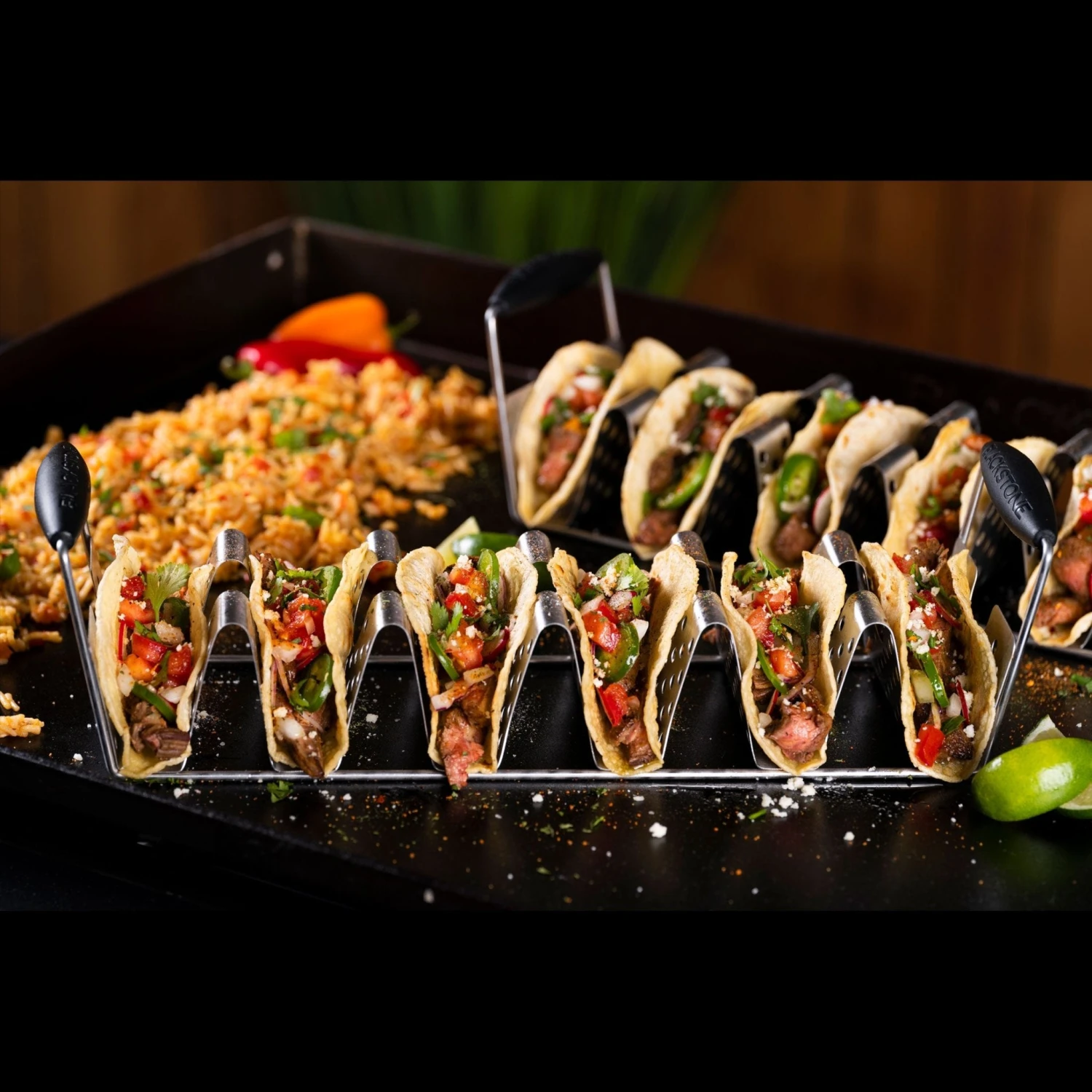 2 Pack Taco Racks - Image 2